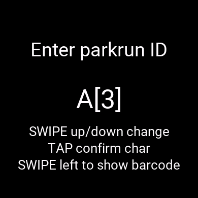 parkrun Barcode screenshot 2